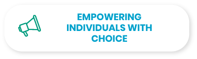 Empowering
individuals with
choice.