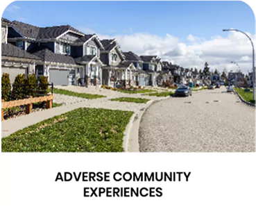 Adverse community experiences.
